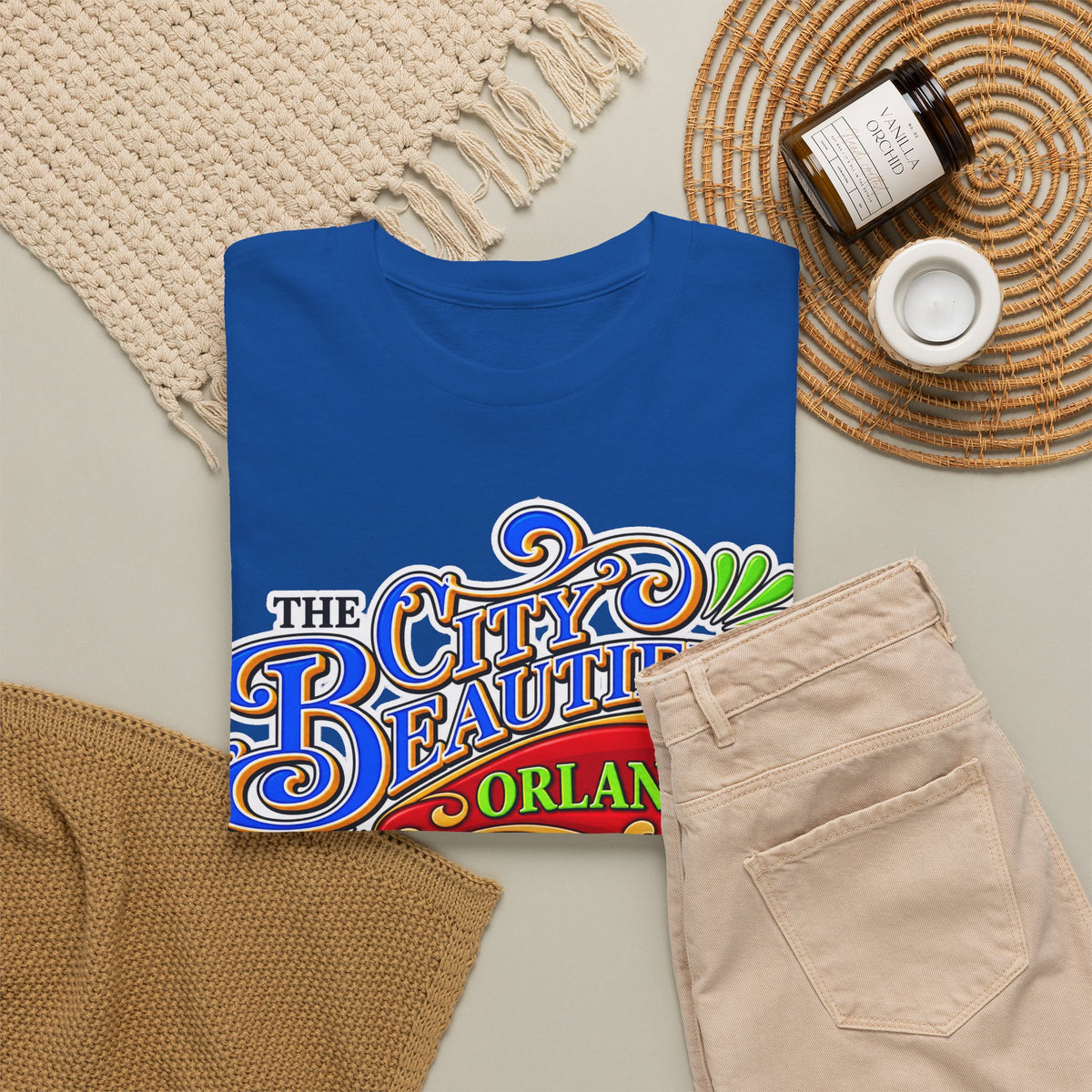 The City Beautiful Orlando Graphic Cotton Tee
