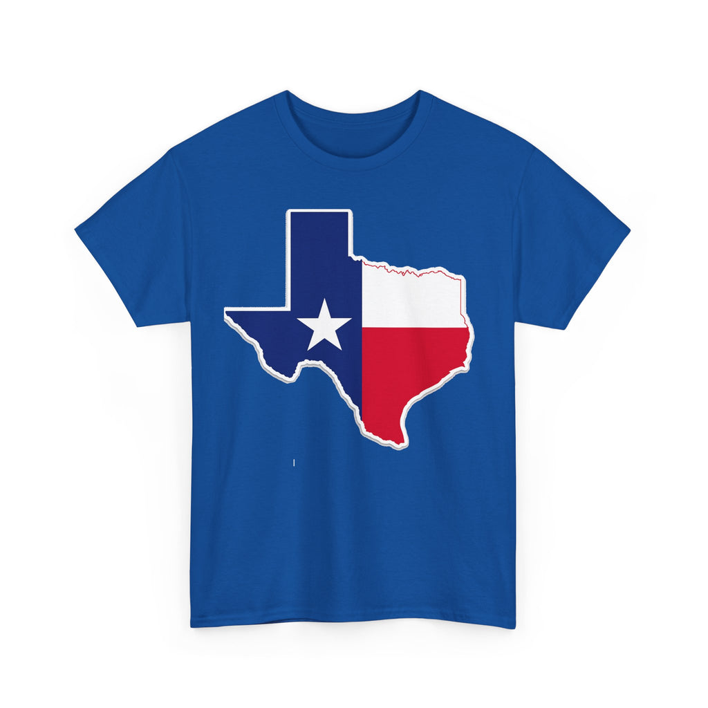Texas Flag Outline T-Shirt — Lone Star State Pride Tee