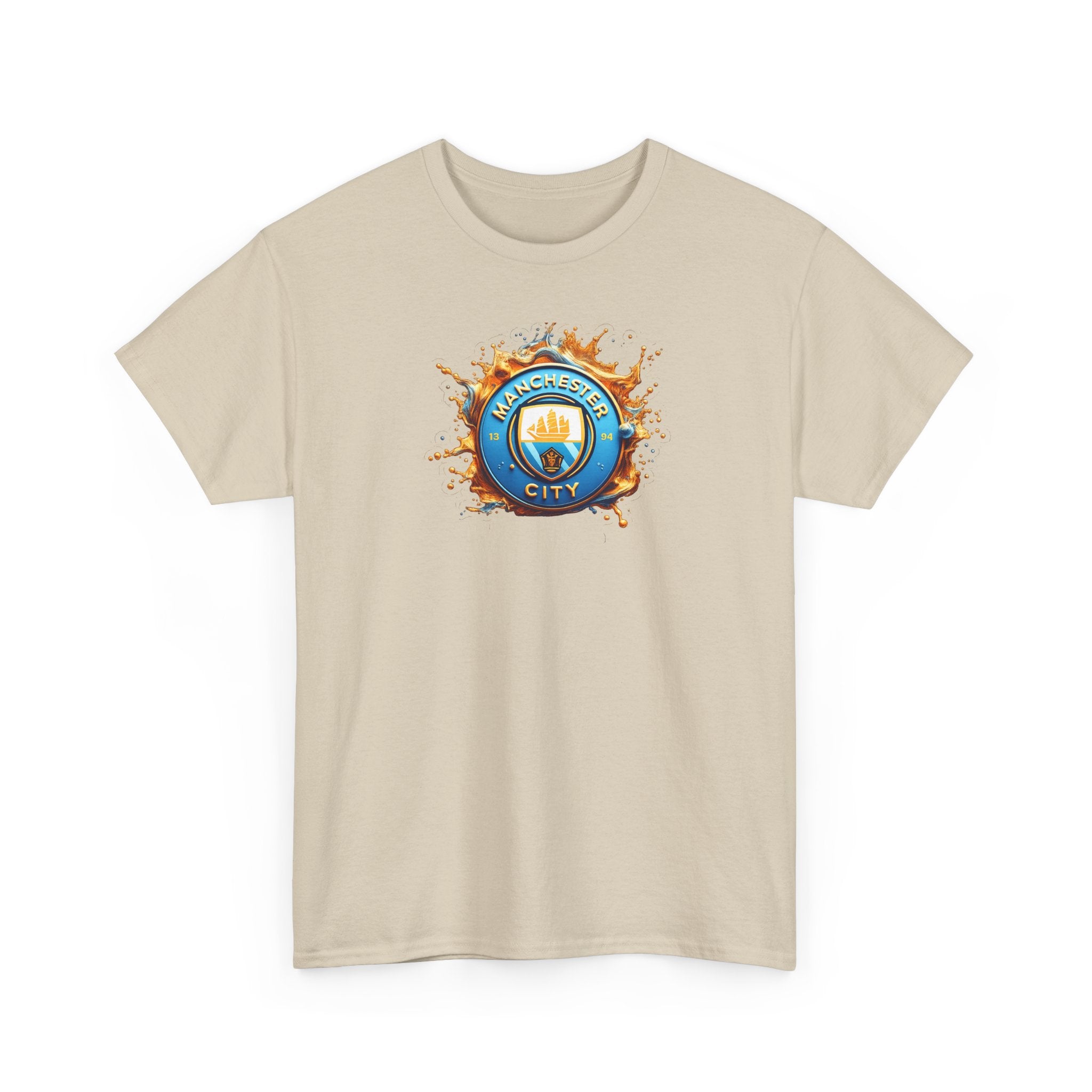 Manchester City T-Shirt – 'Eat. Sleep. City. Repeat.' Football Fan Tee