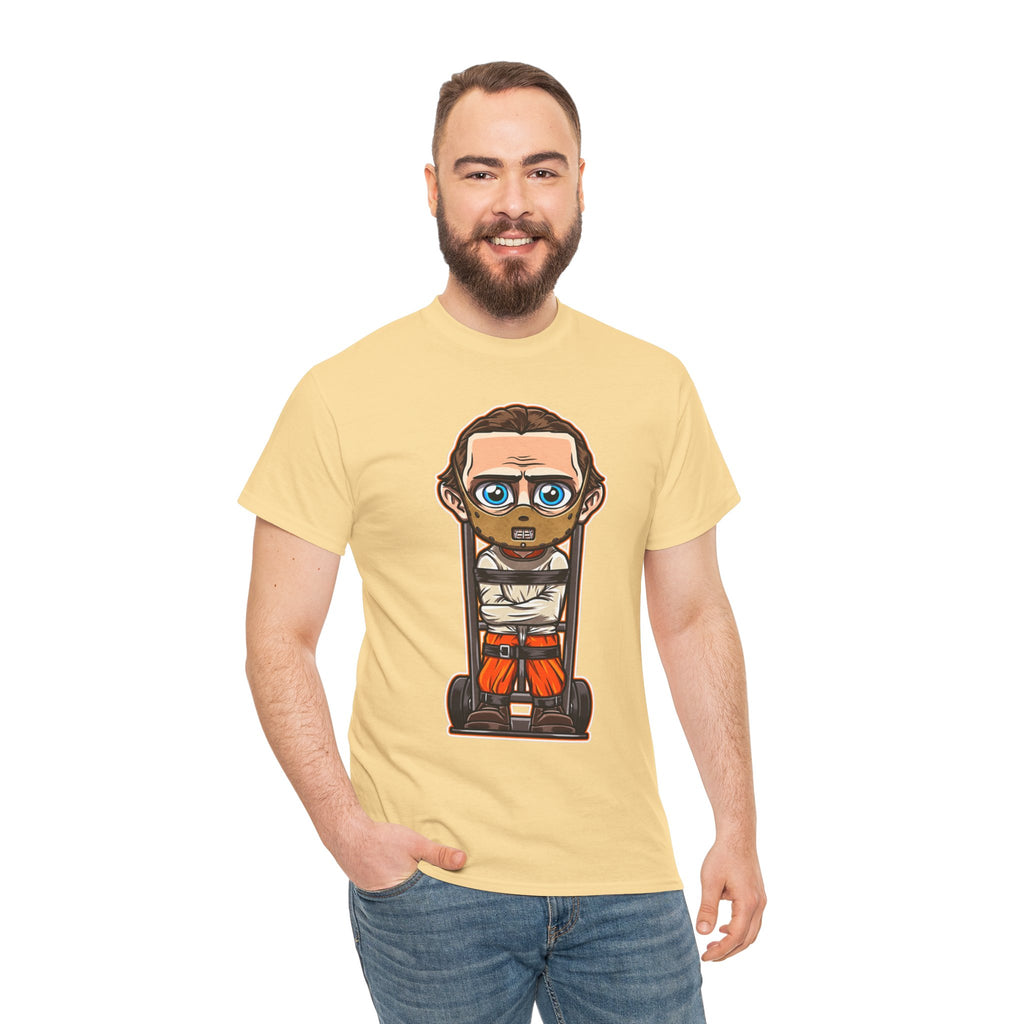 Chibi Prisoner Character Tee — Cute Cartoon Inmate Graphic T-Shirt