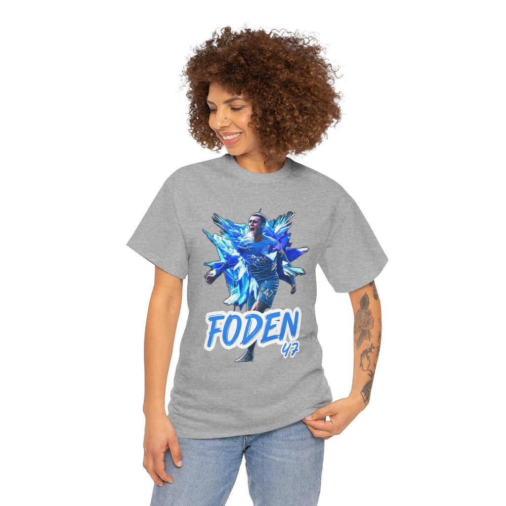 Phil Foden Manchester City T-Shirt - Foden 47 Football Jersey Shirt