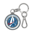 Starfleet Command Keyring Tag – United Federation of Planets Keychain