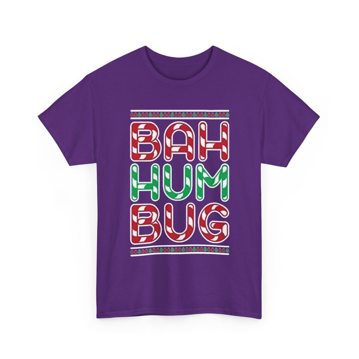 Bah Humbug Christmas Cotton T-Shirt