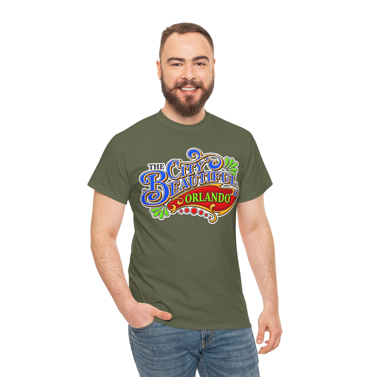 The City Beautiful Orlando Graphic Cotton Tee
