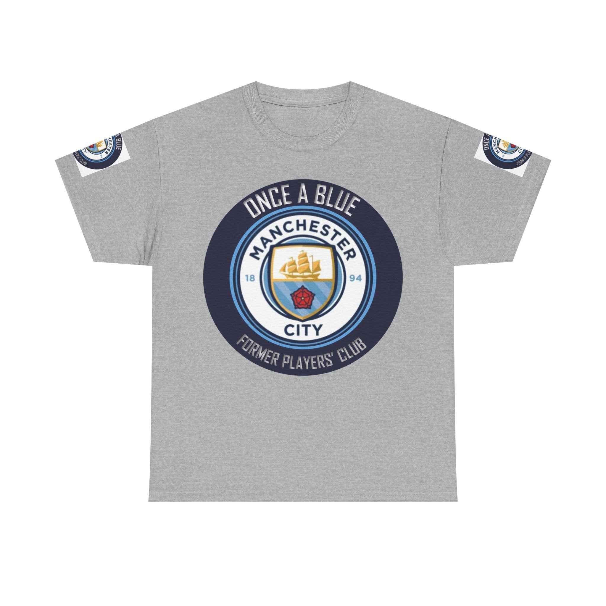 Manchester City 'Once A Blue' Tee — Former Players Club Football Shirt