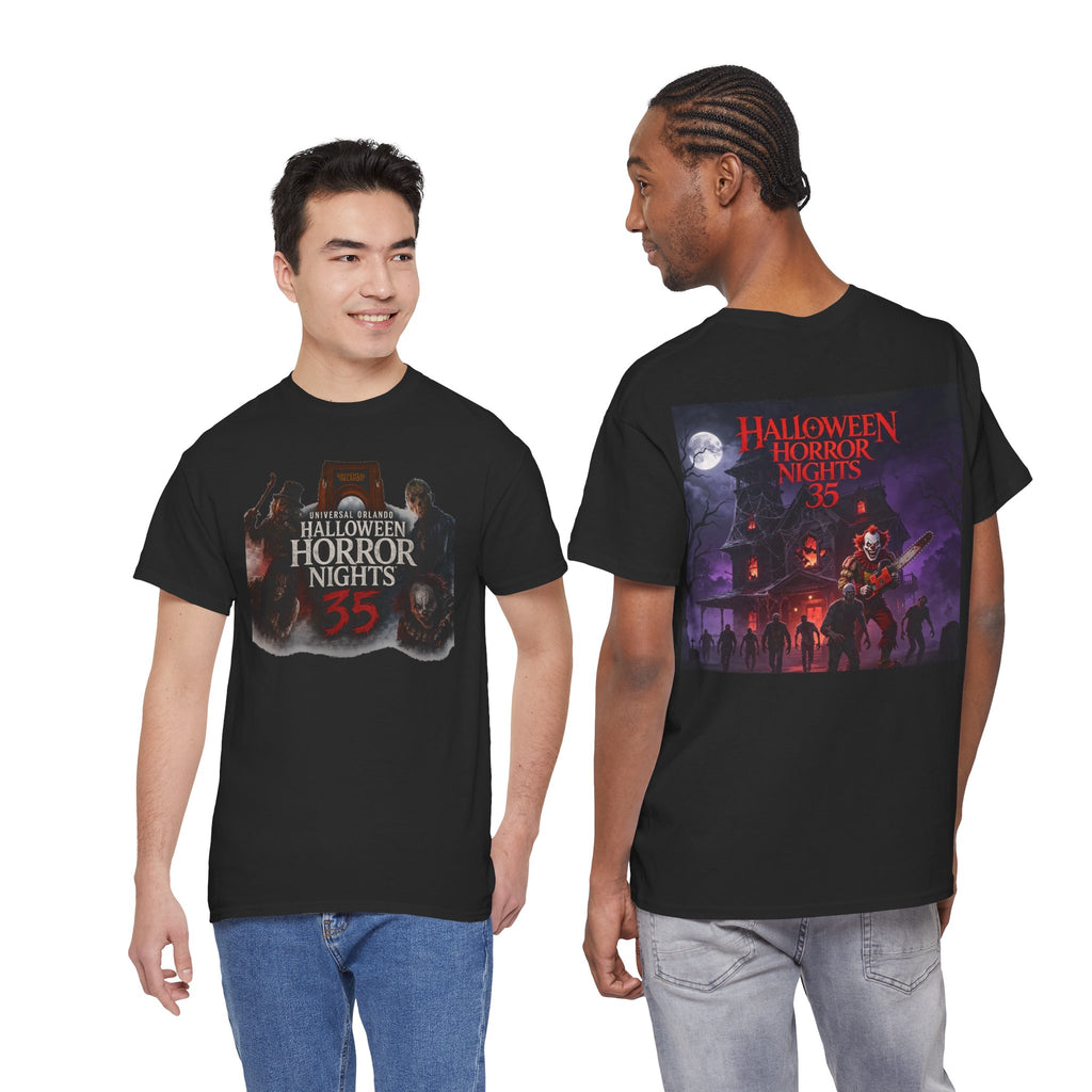 Halloween Horror Nights 35 T-Shirt — Haunted House & Nightmares Graphic Tee