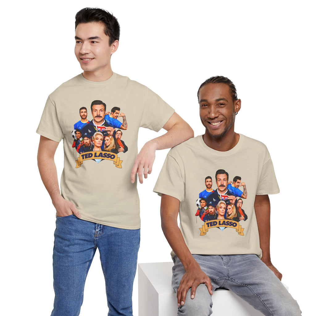 Ted Lasso Inspired Cast Graphic Tee — TV Show Fan Shirt