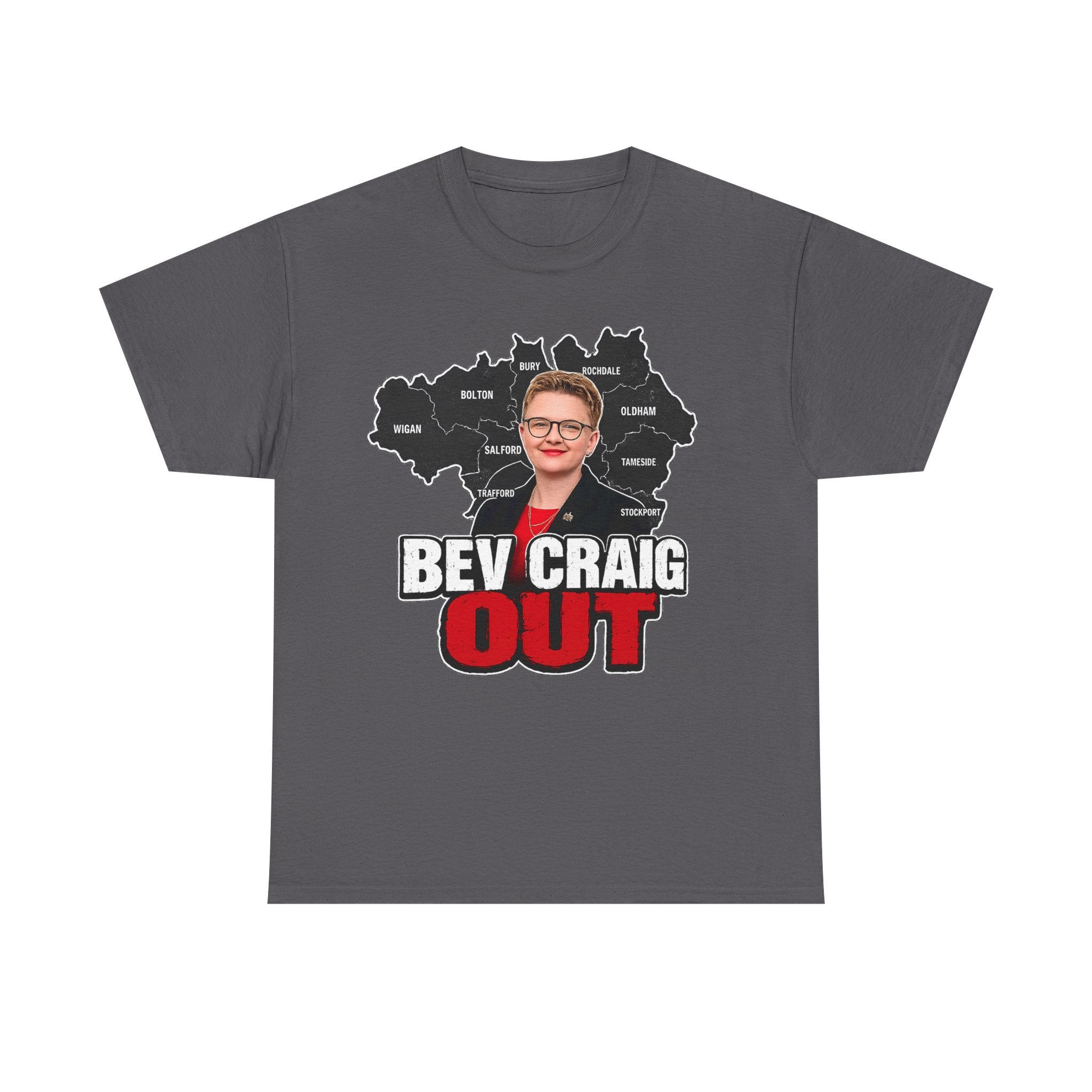 Bev Craig Out Greater Manchester Mayor Tee / T-Shirt