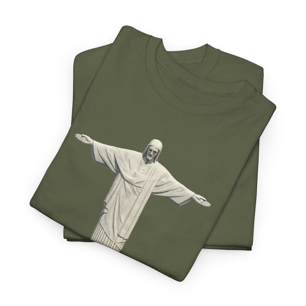 Christ the Redeemer Rio T-Shirt — Brazil Travel & Faith Souvenir Tee
