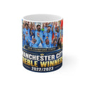 Manchester City Treble Winners 2022/2023 Ceramic Mug - 11oz & 15oz