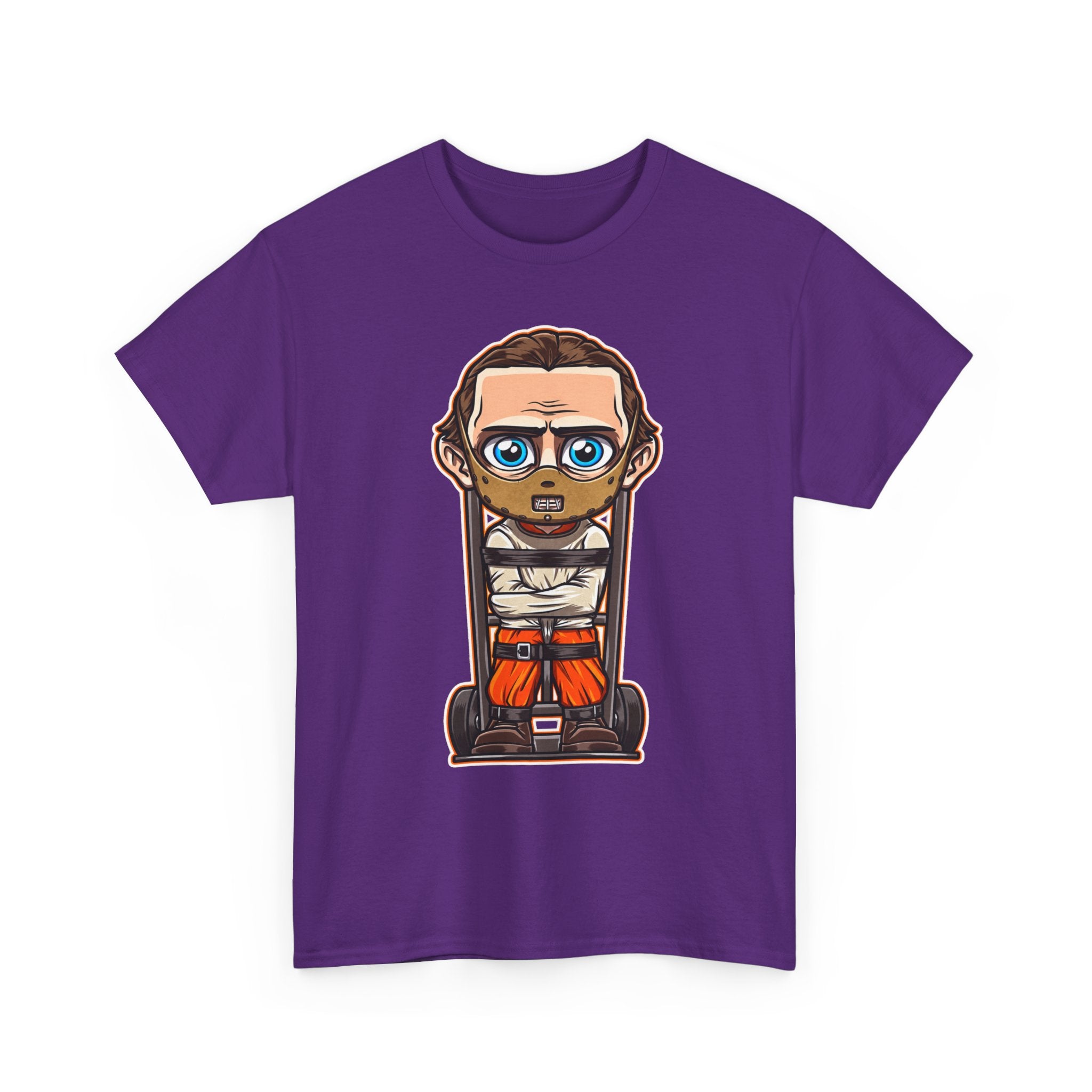 Chibi Prisoner Character Tee — Cute Cartoon Inmate Graphic T-Shirt