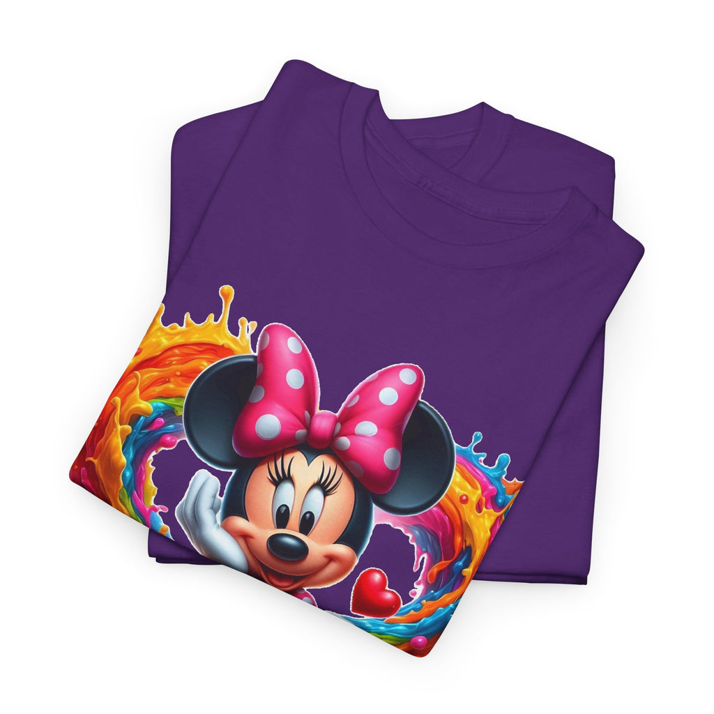 Minnie Mouse Unofficial Color Splash T‑Shirt