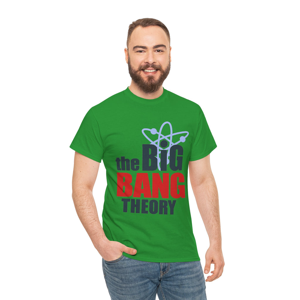 Big Bang Theory Unofficial Logo Tee — Retro Sci‑Fi TV Show T‑Shirt