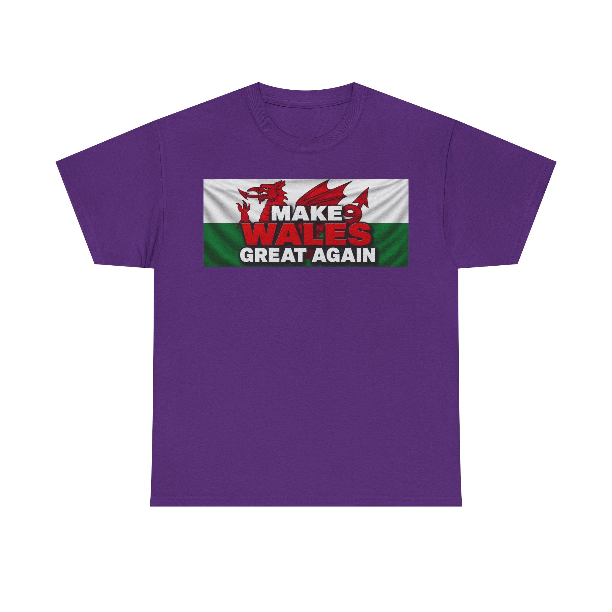 Wales Pride T-Shirt — 'Make Wales Great Again' Welsh Dragon Tee