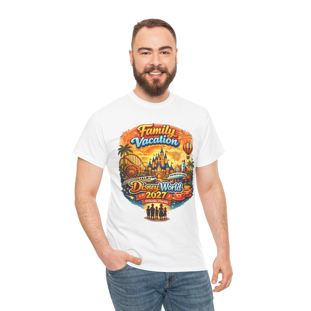 Family Vacation 2027 Tee — Theme Park Souvenir Shirt