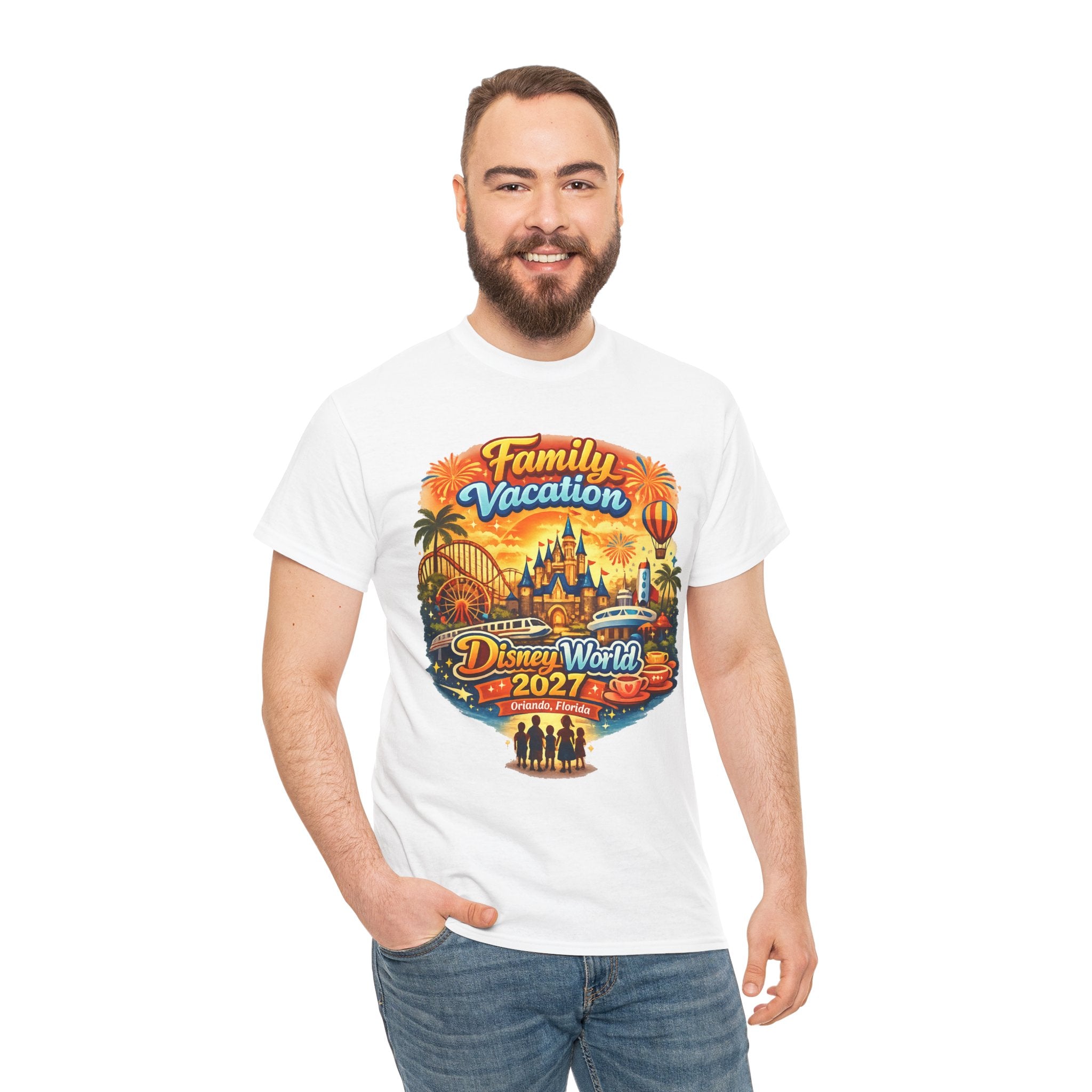 Family Vacation 2027 Tee — Theme Park Souvenir Shirt
