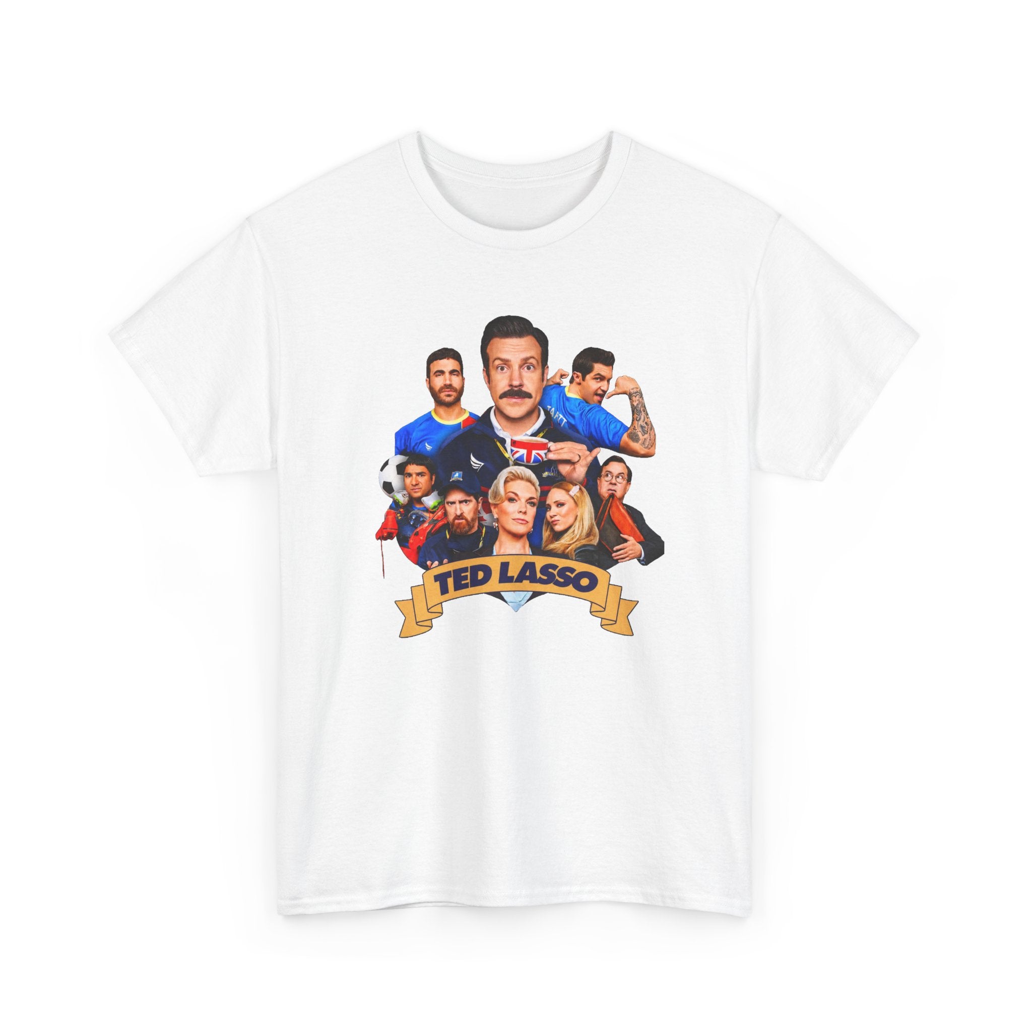 Ted Lasso Inspired Cast Graphic Tee — TV Show Fan Shirt