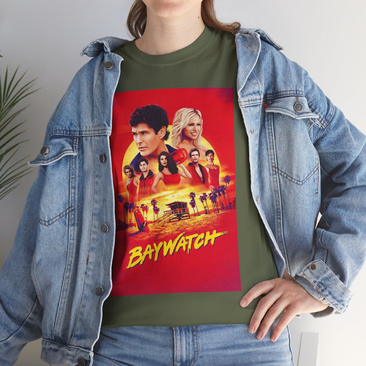 Baywatch Movie Poster Cotton T-Shirt