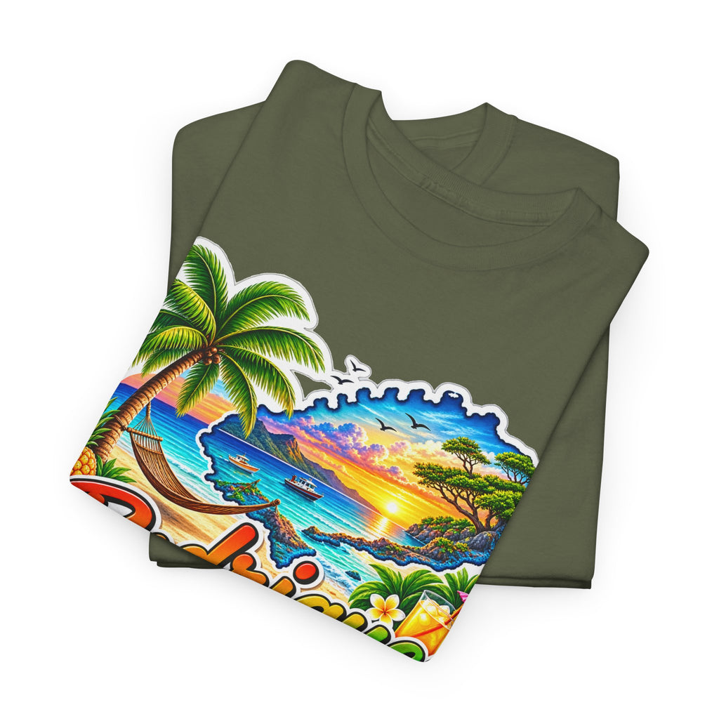 Rodrigues Island Tropical Tee — "Relax Your Soul" Beach Vacation T-Shirt
