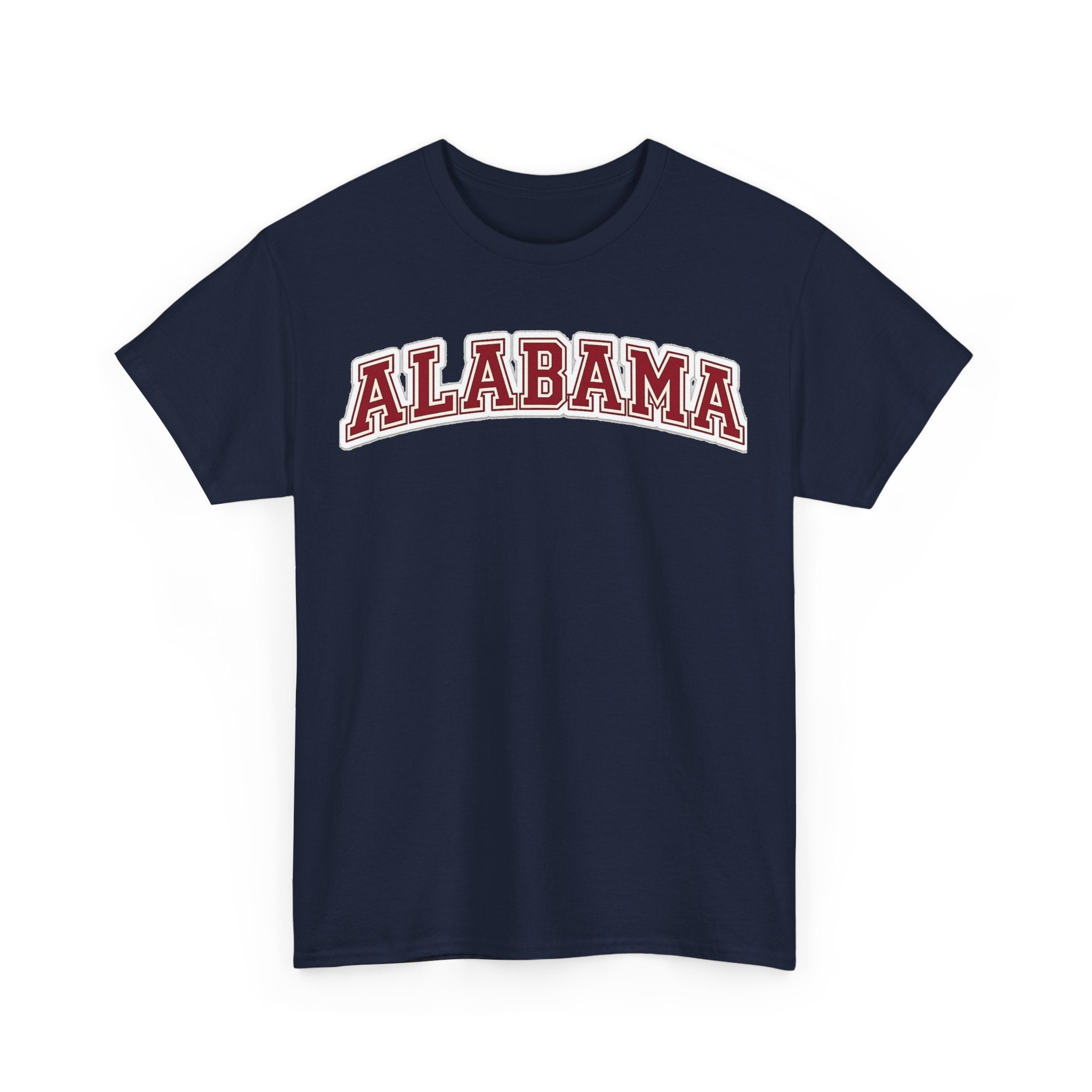 Alabama Arch Logo Tee – Crimson College Pride T‑Shirt