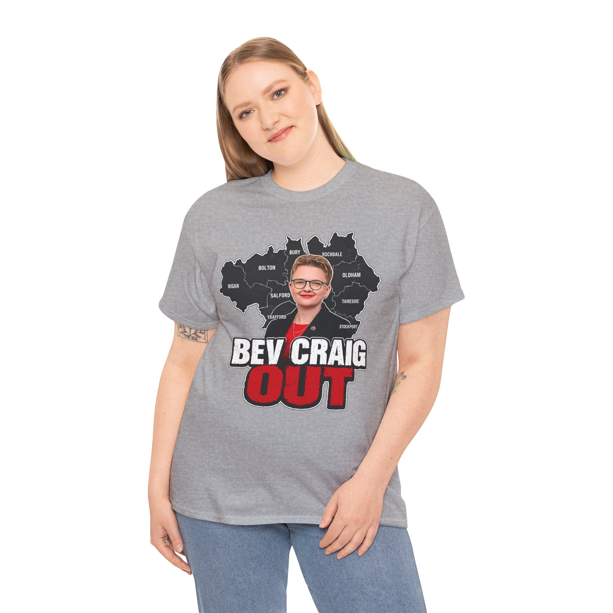 Bev Craig Out Greater Manchester Mayor Tee / T-Shirt