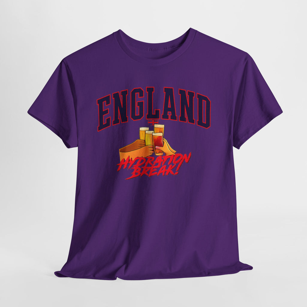 England Hydration Break T‑Shirt — "I'm Having an Hydration Break" Sports Tee