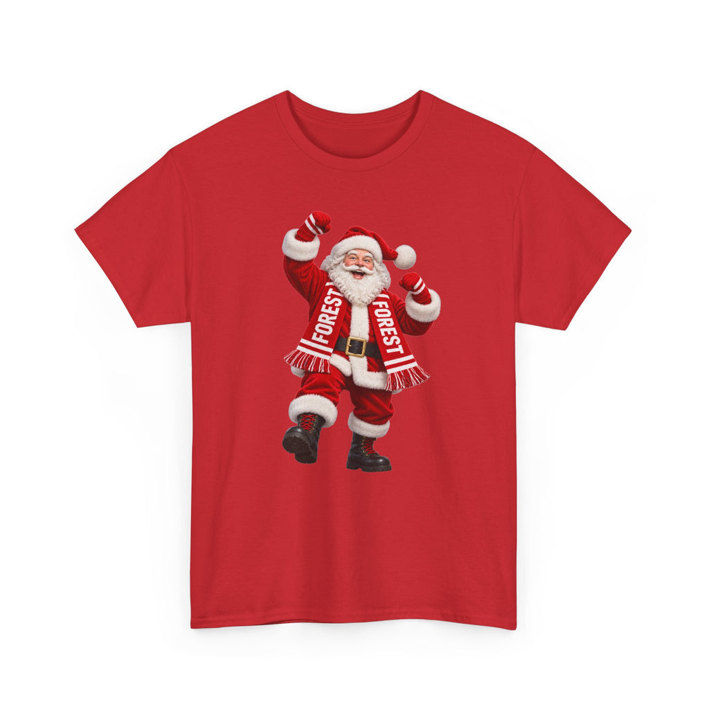 Nottingham Forest Santa Claus Dancing T‑Shirt — Vintage Christmas Holiday Tee