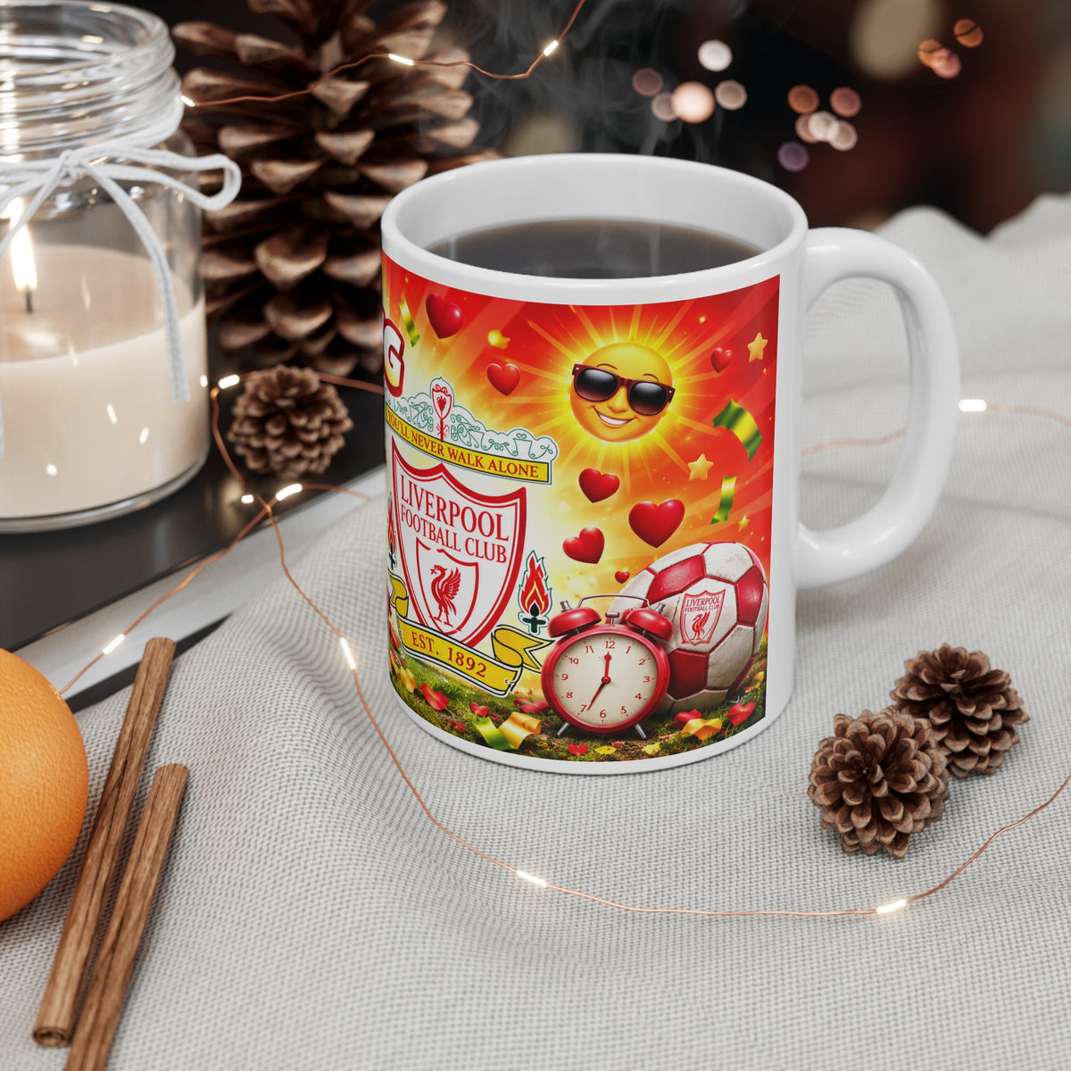 Good Morning Reds! Liverpool FC Ceramic Coffee Mug – 11oz & 15oz