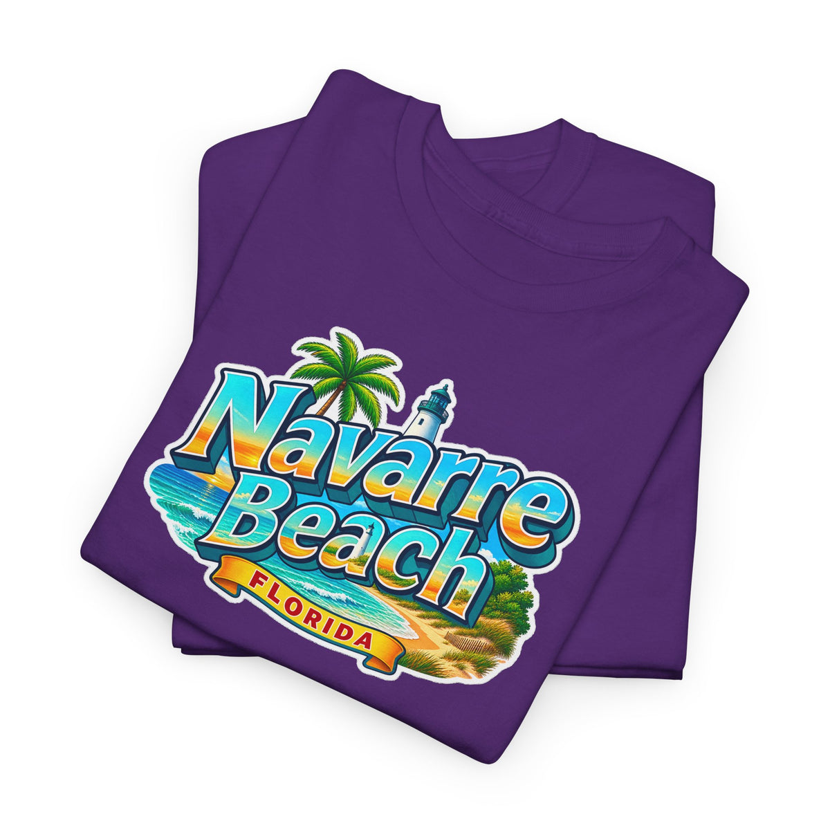 Navarre Beach Florida T-Shirt – Retro Tropical Vacation Tee