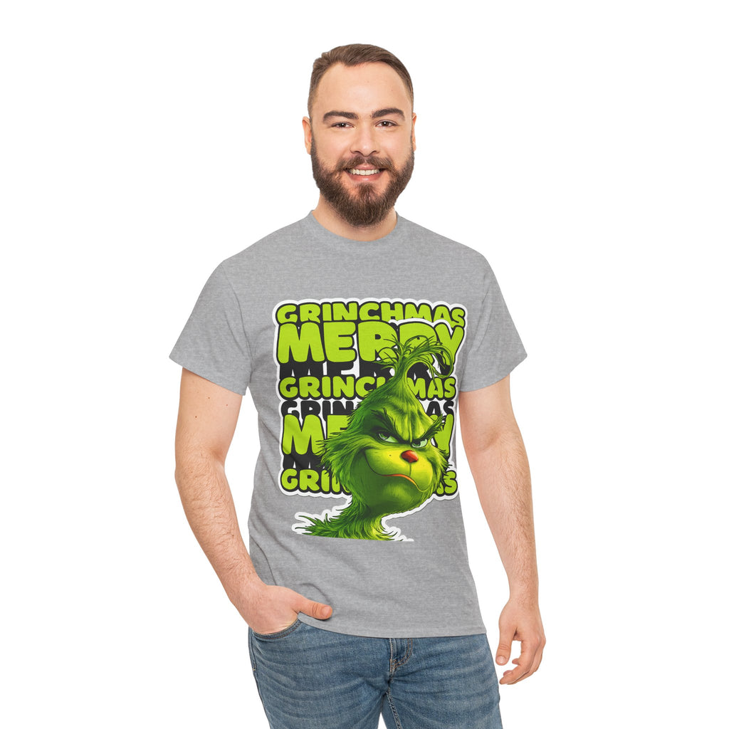 Grinchmas Merry Grinch Christmas Cotton T-Shirt / Tee