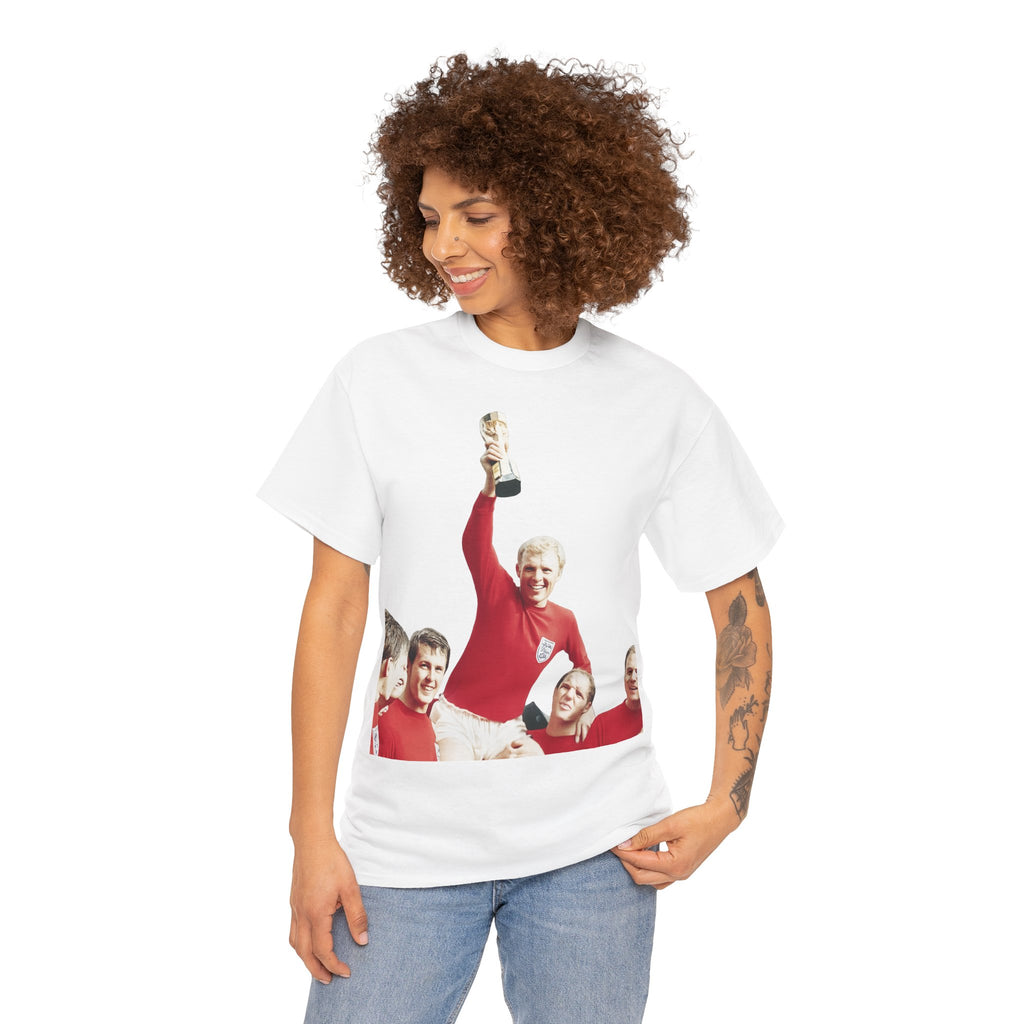 England 1966 World Cup Winners Tee — Retro Team Celebration T-Shirt