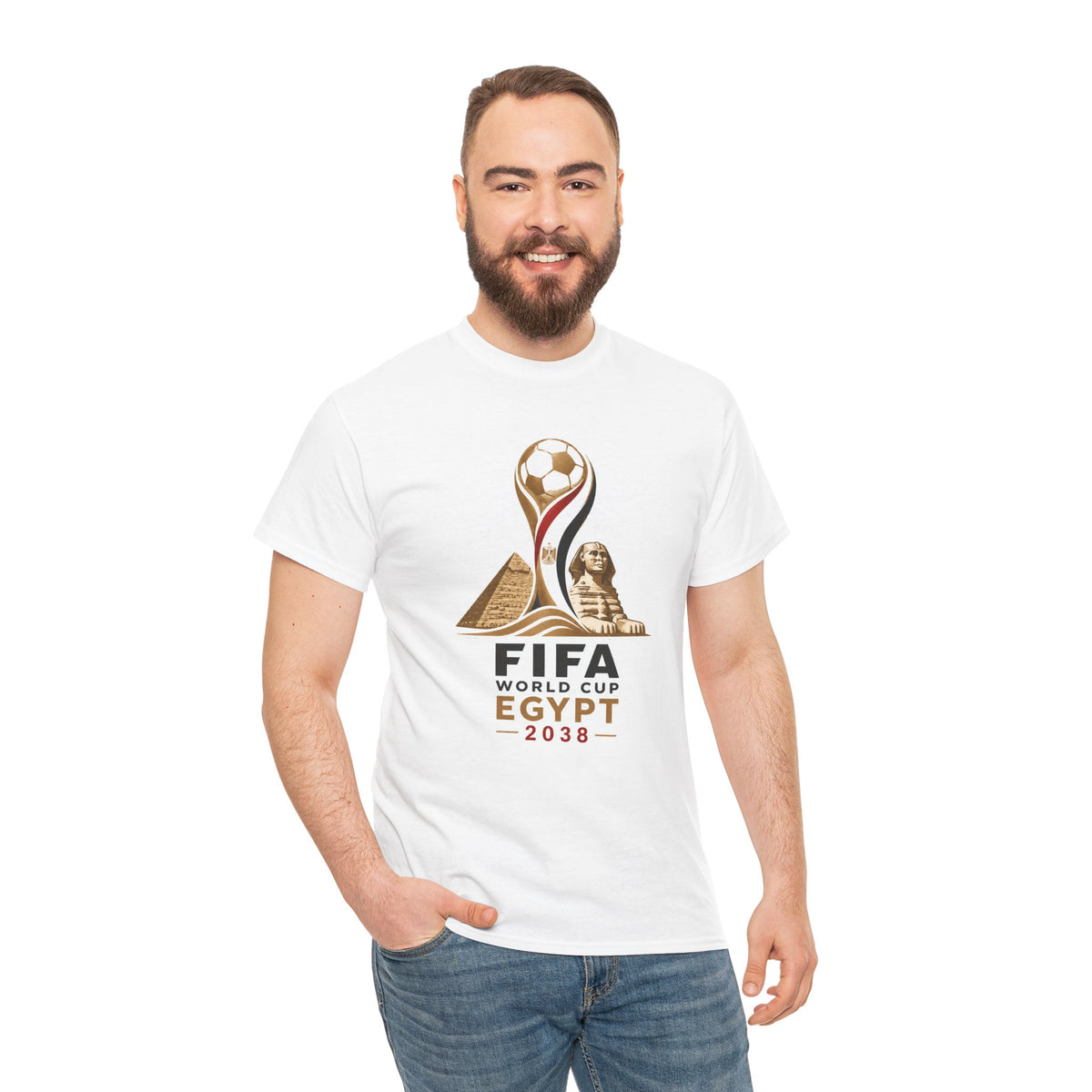 World Cup Egypt 2038 Tee — FIFA Egypt Soccer Championship T‑Shirt