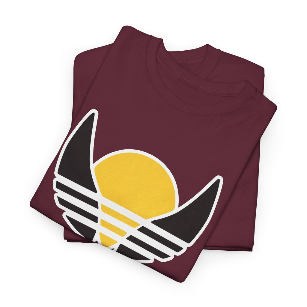 T‑Shirt — 'logan' Retro Sunrise Logo Cotton Tee