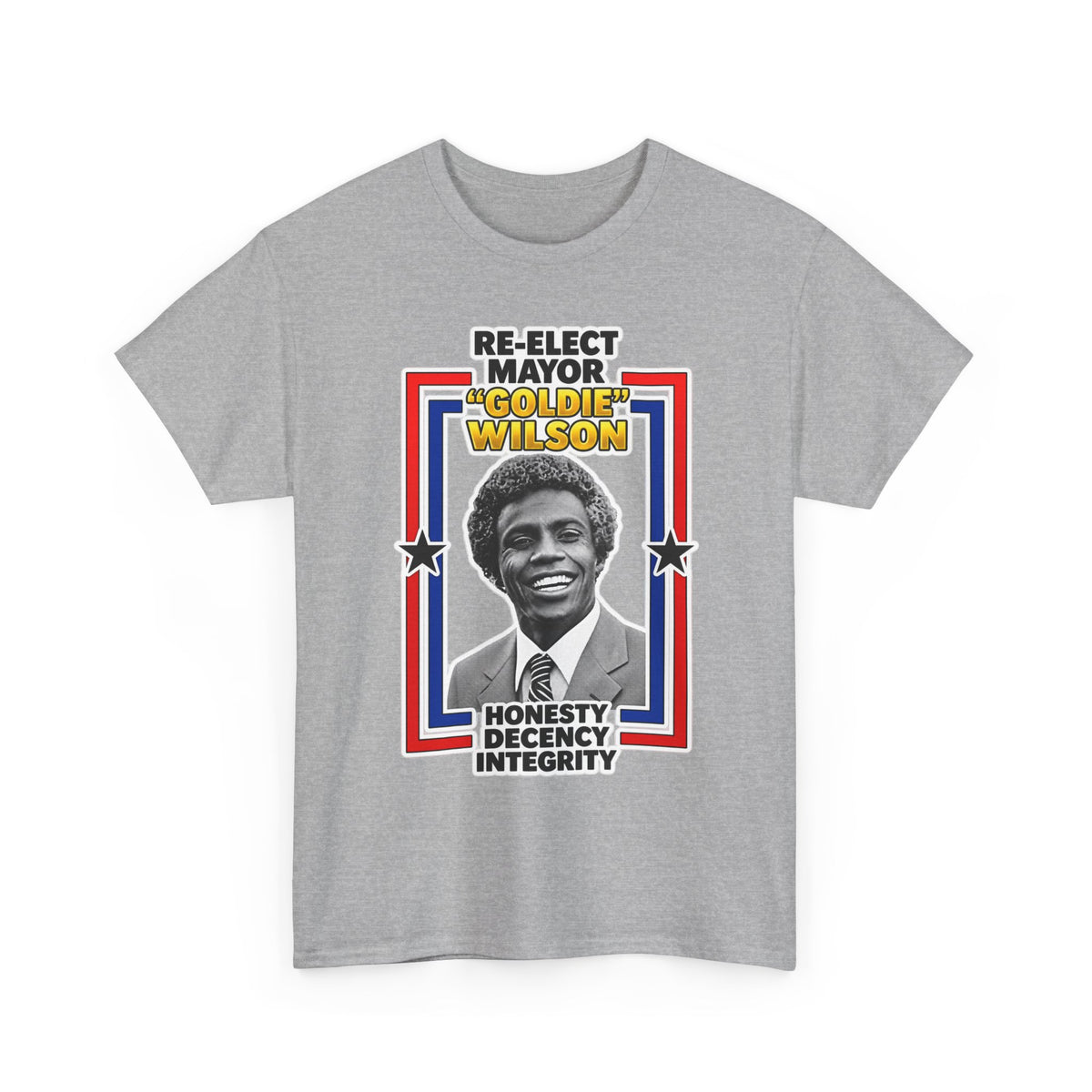 Re-Elect Mayor Goldie Wilson Back to the Future Cotton T-Shirt