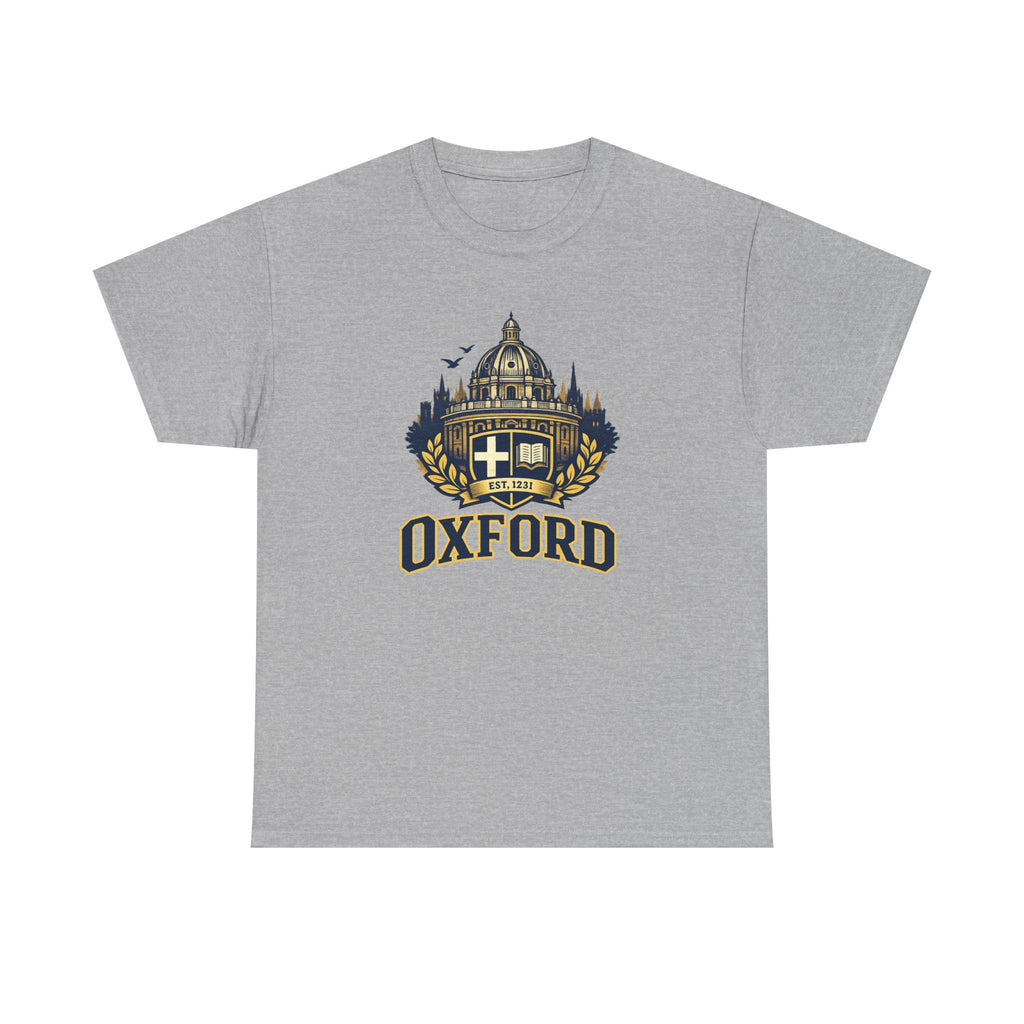 Oxford Crest T-Shirt — Vintage University Graphic Tee