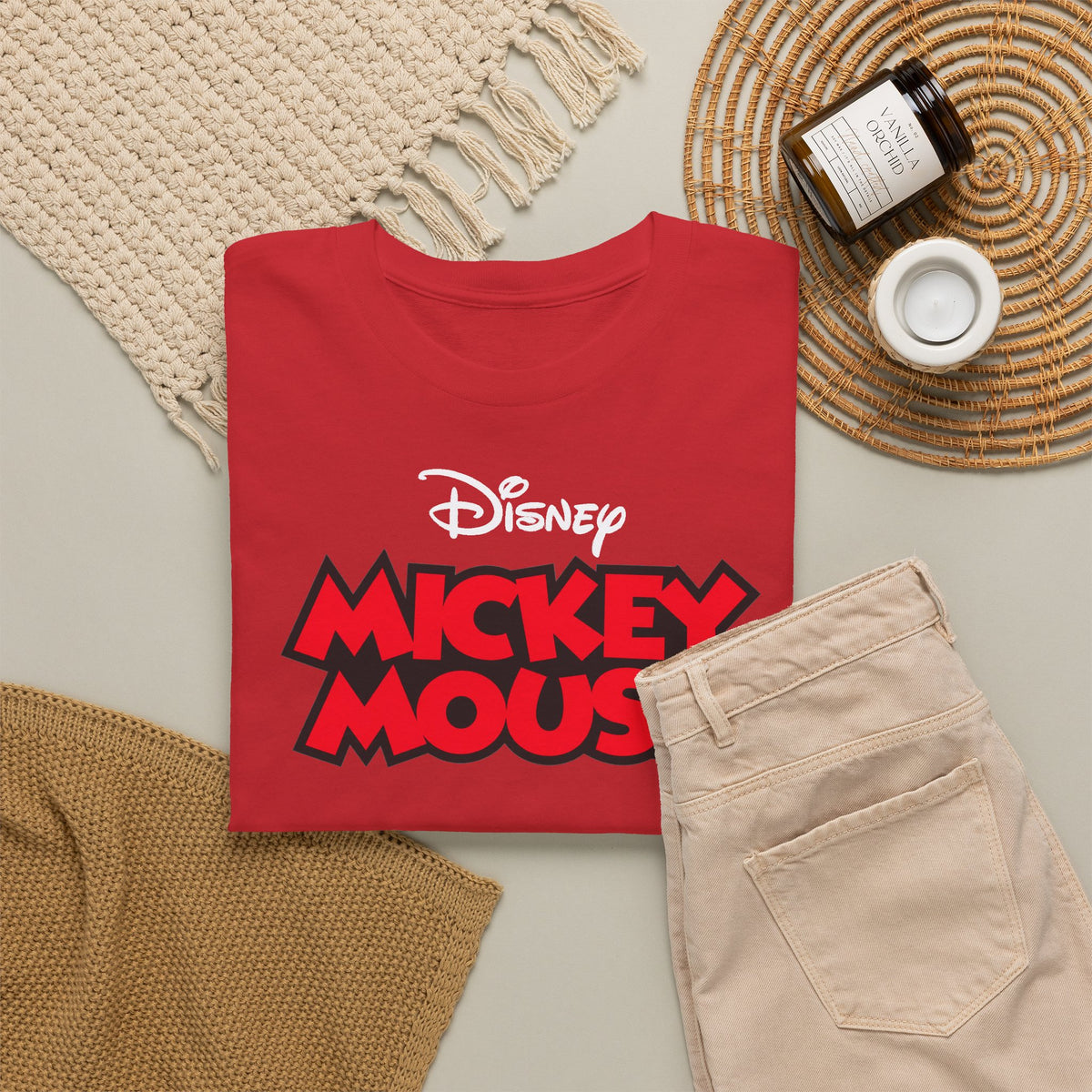 Disney Mickey Mouse Unisex Heavy Cotton Tee