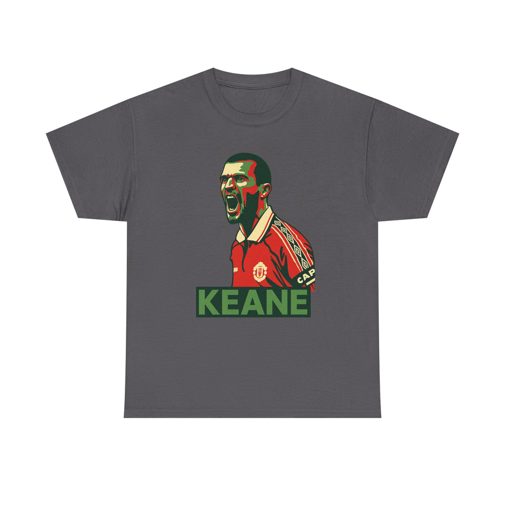 Roy Keane Retro Soccer Tee - Iconic Football Legend Graphic Shirt