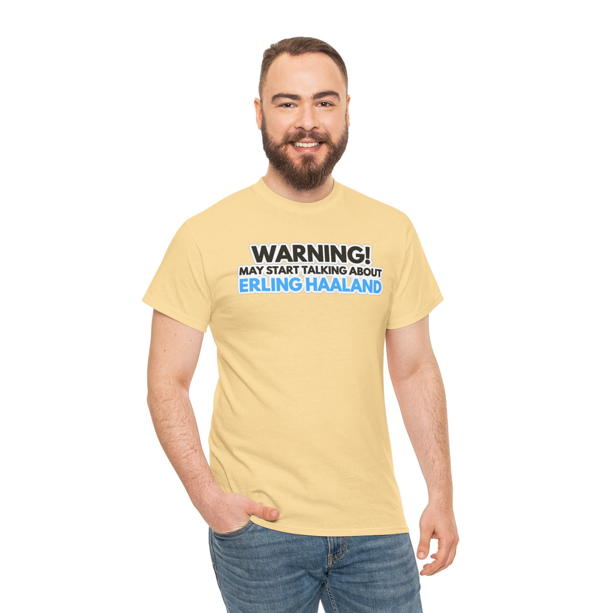 Warning! May Start Talking About Erling Haaland T-Shirt