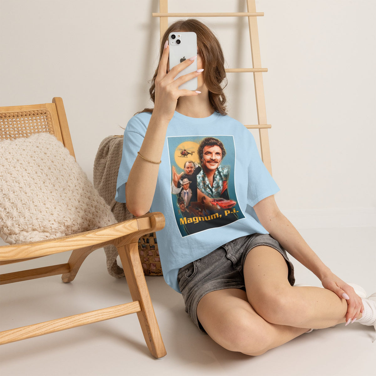 Magnum, P.I. Retro TV Show Inspired Cotton T-Shirt