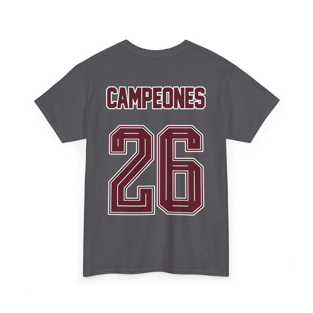 Spain World Champions 'Campeones 26' Cotton T‑Shirt