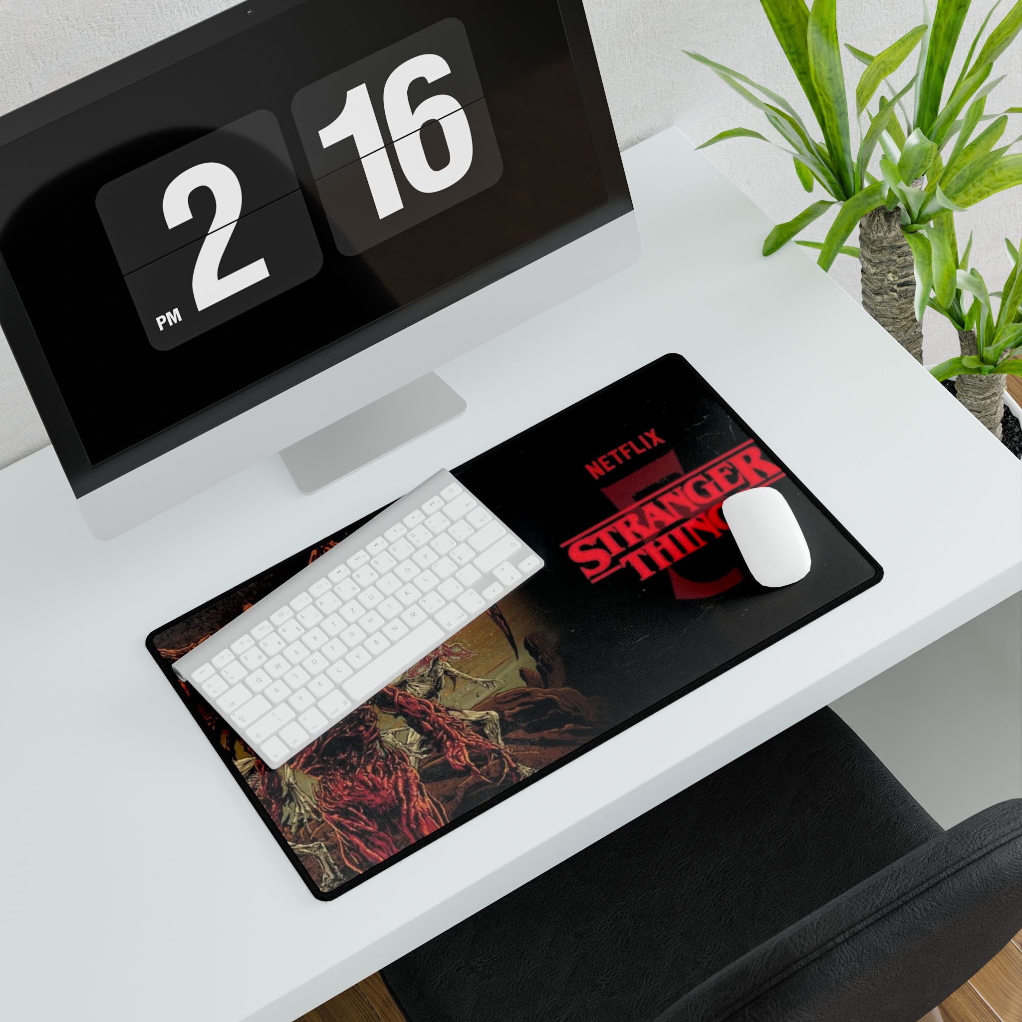 Stranger Things 3 Desk Mat — Upside Down Demogorgon Gaming Mouse Pad