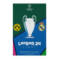 2024 Champions League Final Programme Cover Inspired Waffle Double-Sided Tea Towel