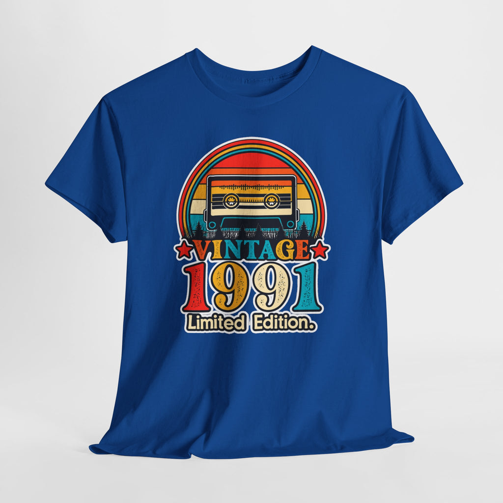 1991 Vintage Limited Edition Cotton T-Shirt