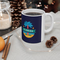 Florida Palm Beach Coffee Mug — Retro Vacation Ceramic Mug (11oz & 15oz)