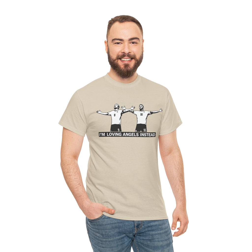 Harry Kane &  Jude Bellingham Tee – "I’m Loving Angels Instead" Graphic T-Shirt