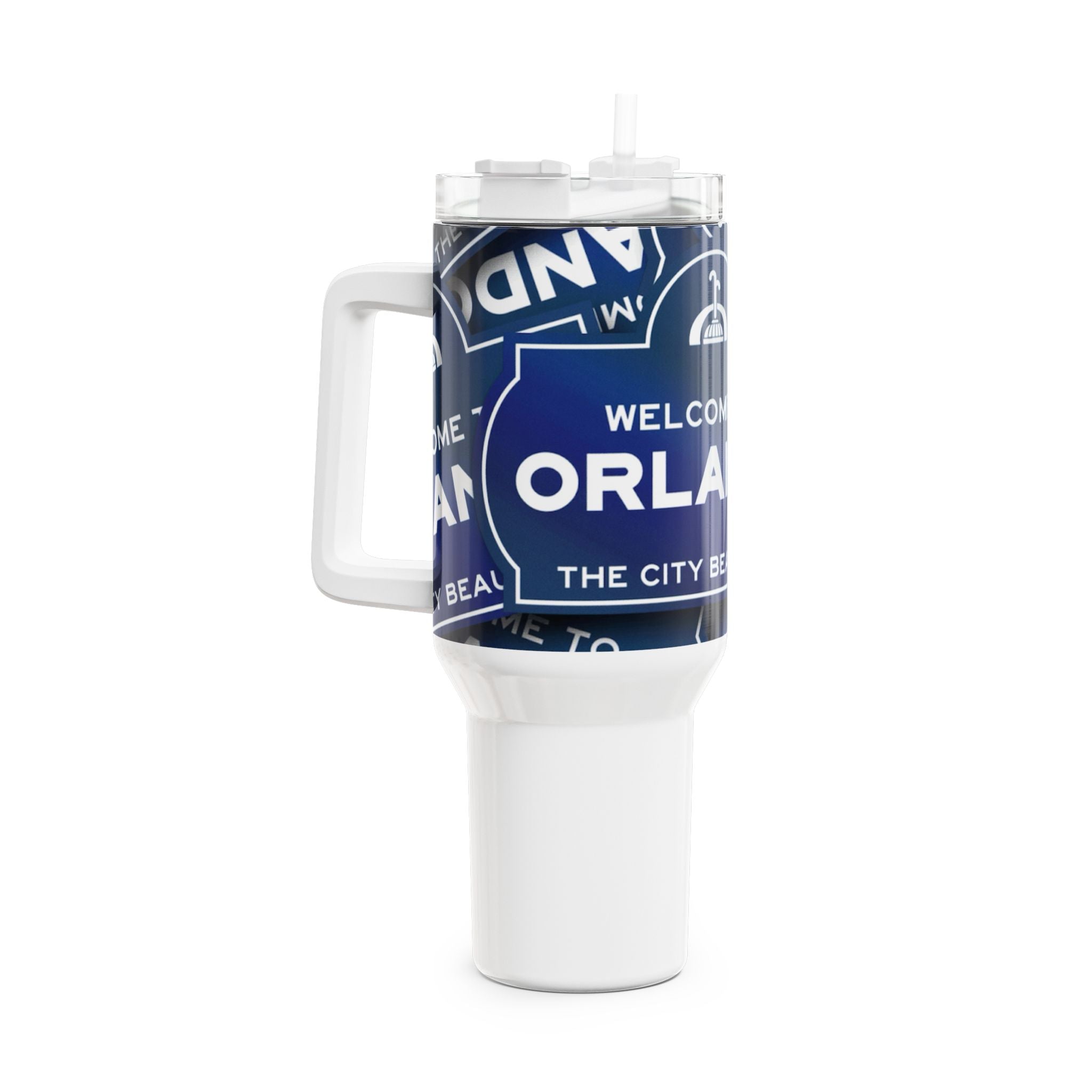 Orlando 'Welcome to Orlando' 40oz Tumbler - The City Beautiful Travel Mug