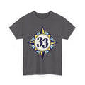 33 Compass Disney Inspired Tee - Nautical Retro Compass Graphic T-Shirt