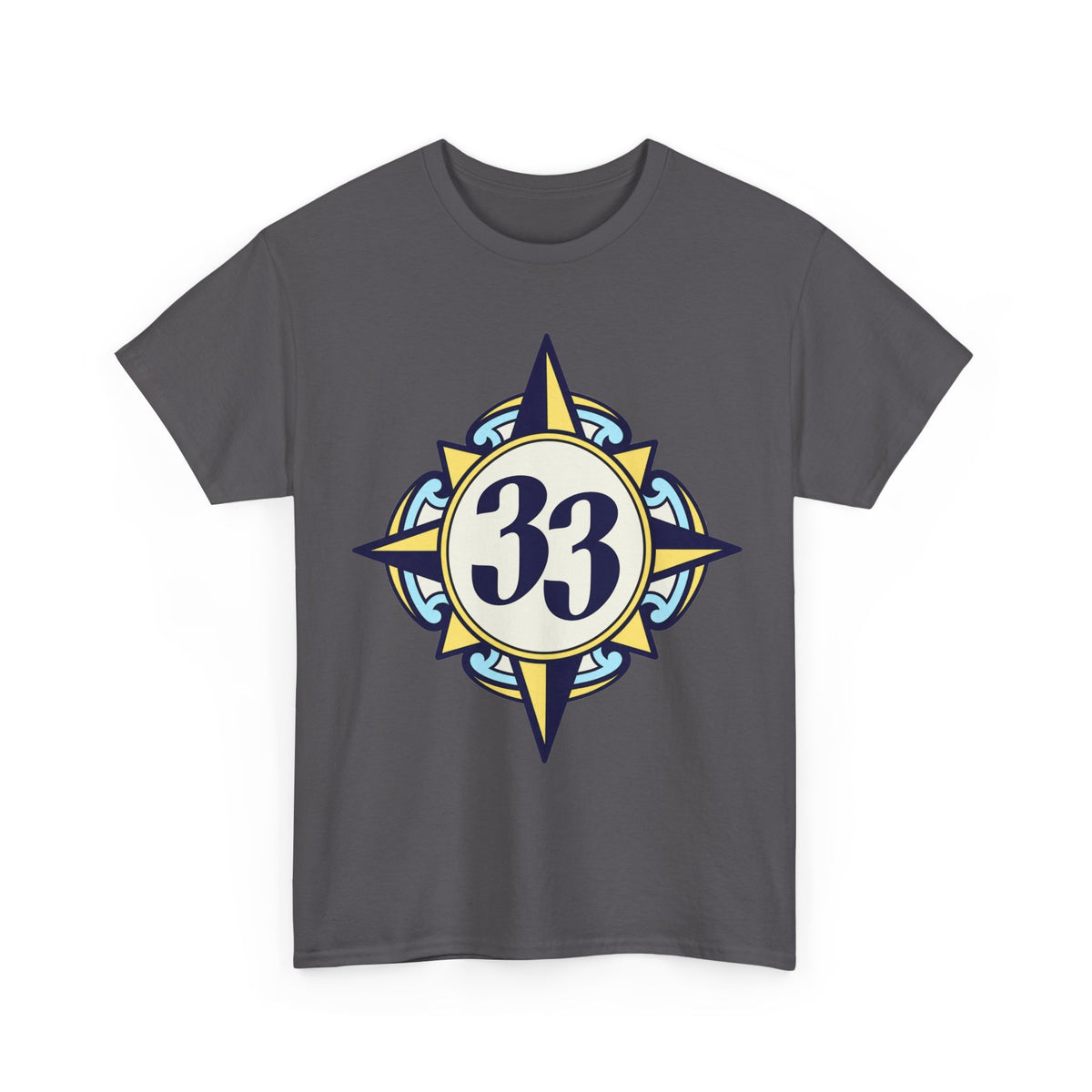33 Compass Disney Inspired Tee - Nautical Retro Compass Graphic T-Shirt