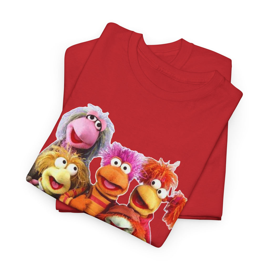 Fraggle Rock Characters T-Shirt — Vintage 80s Kids TV Crew Tee