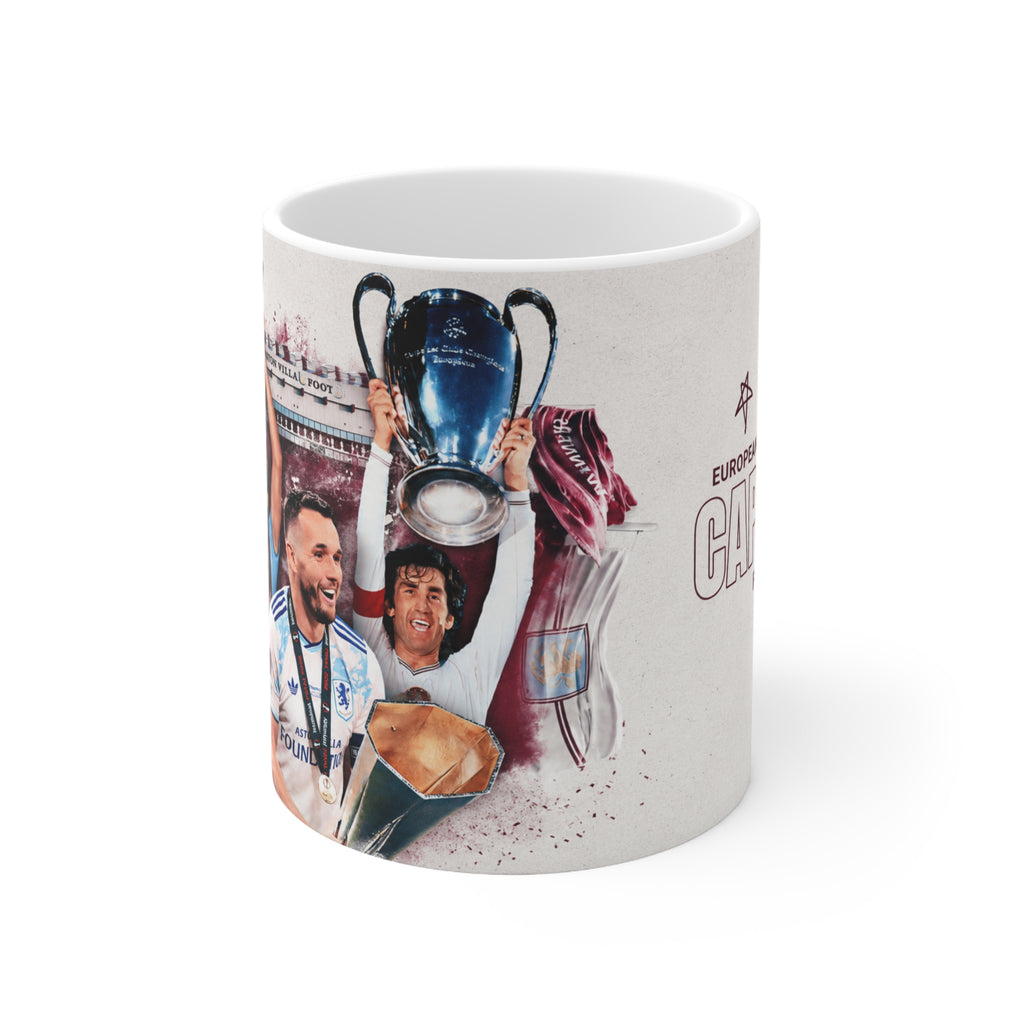 Aston Villa Captains Ceramic Coffee Mug — 11oz & 15oz